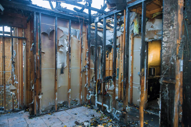 Professional Fire Damage Removal technician working in Eagle Point, OR